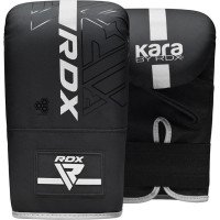 Снарядні рукавиці RDX F6 Kara Boxing Bag Gloves Matte White
