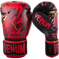 Боксерські рукавиці Venum Dragon's Flight Boxing Gloves Black Red