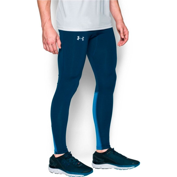 Компресійні штани для бігу Under Armour No Breaks Running Leggings Blue