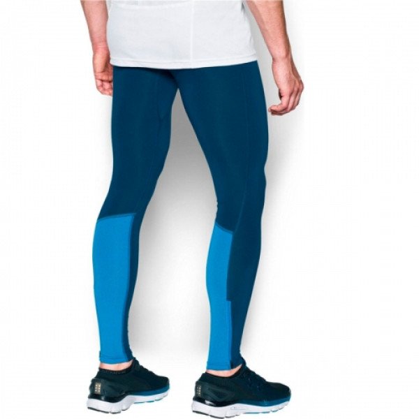 Компресійні штани для бігу Under Armour No Breaks Running Leggings Blue