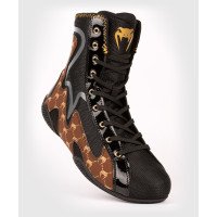 Боксерки Venum Elite Evo Monogram Boxing Shoes Black Brown