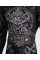 Рашгард Venum Gladiator 5.0 Men's Long Sleeve Rashguard Black Silver