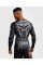 Рашгард Venum Gladiator 5.0 Men's Long Sleeve Rashguard Black Silver