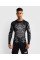 Рашгард Venum Gladiator 5.0 Men's Long Sleeve Rashguard Black Silver