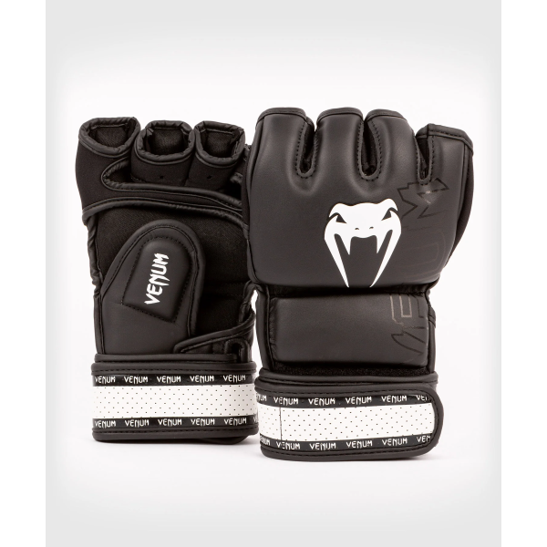 Рукавиці для MMA Venum Impact 2.0 Black White