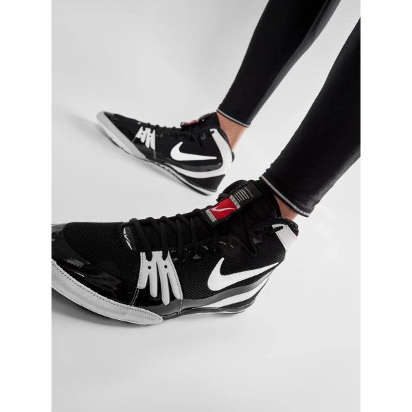 Борцівки Nike Freek Wrestling Shoes Black White