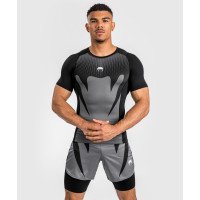 Рашгард Venum Attack Men's Short Sleeve Rashguard Black