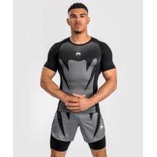 Рашгард Venum Attack Men's Short Sleeve Rashguard Black