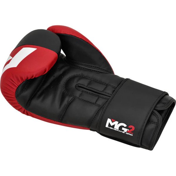 Боксерські рукавиці RDX F4 Boxing Gloves Hook & Loop Red Black