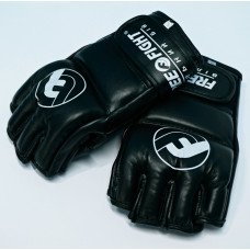 Рукавиці MMA Free-Fight Gloves Black із захистом пальця