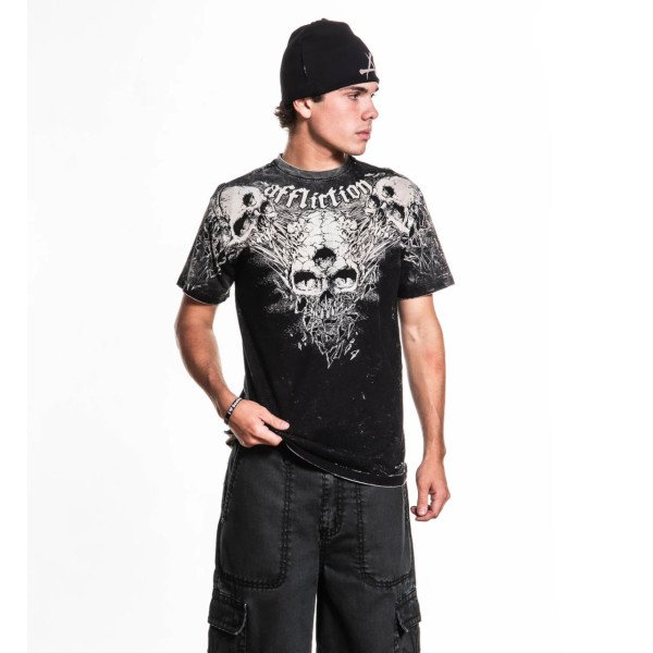 Двостороння футболка Affliction Born Of Entropy Reversible Tee