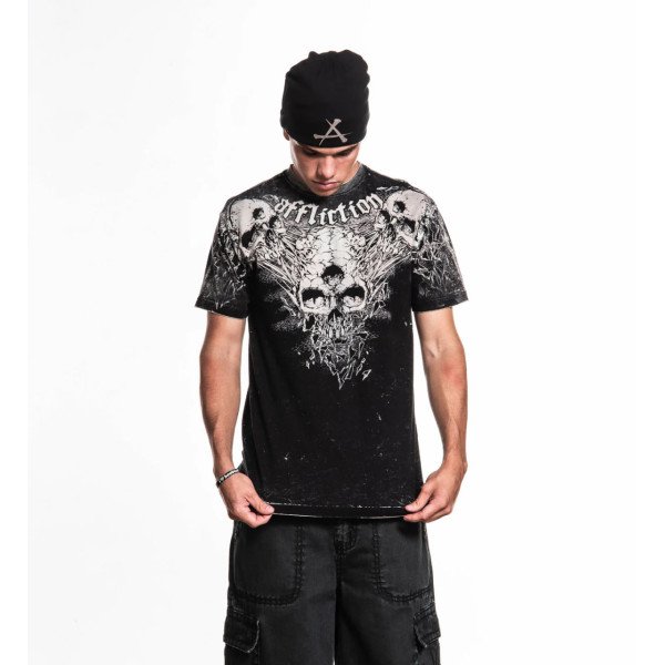 Двостороння футболка Affliction Born Of Entropy Reversible Tee