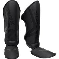Захист гомілки RDX T15 Noir Black Shin Instep Guards Black