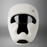 Боксерський шолом Venum Impact Evo Scales Headgear Ivory