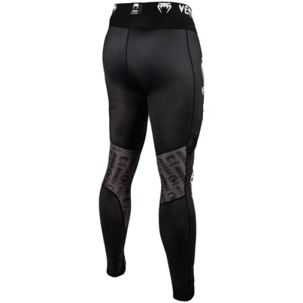 Компресійні штани Venum Logos Spat Black