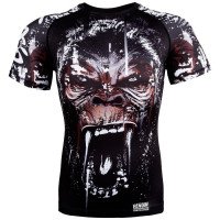 Рашгард Venum Gorilla Rashguard Short Sleeves Black