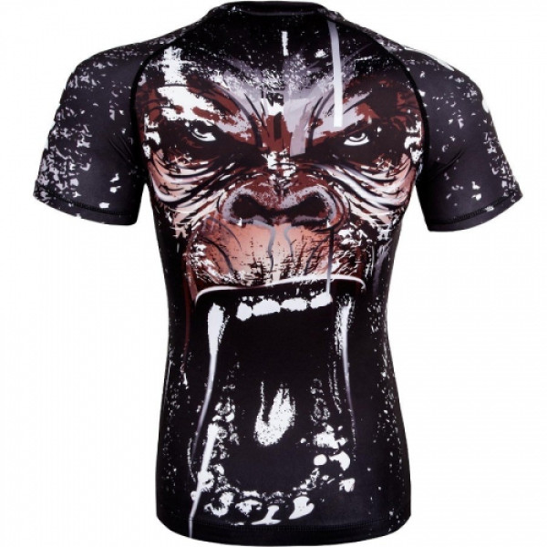 Рашгард Venum Gorilla Rashguard Short Sleeves Black