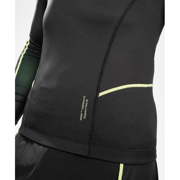 Рашгард Venum Fusion 2.0 Rashguard Long sleeves Black Yellow