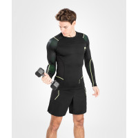 Рашгард Venum Fusion 2.0 Rashguard Long sleeves Black Yellow