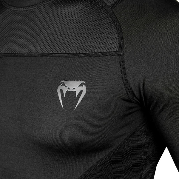 Рашгард Venum G-Fit Short Sleeves Rashguards Black Black