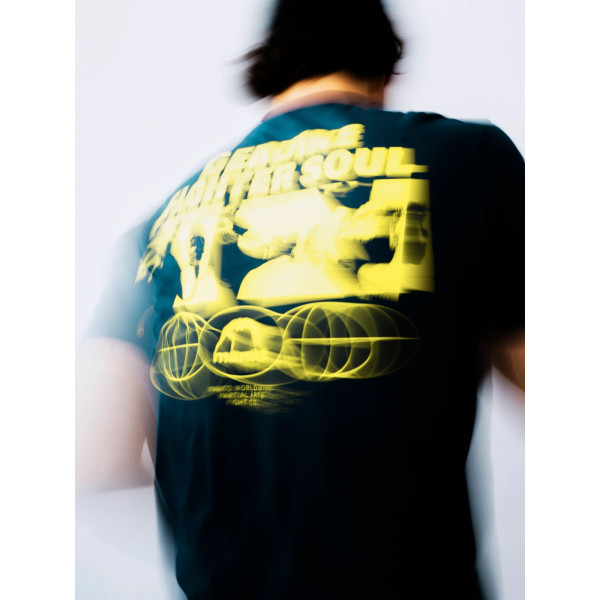 Футболка MANTO t-shirt FIGHTER SOUL navy blue