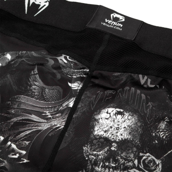 Компресійні штани Venum Art Spats Black White