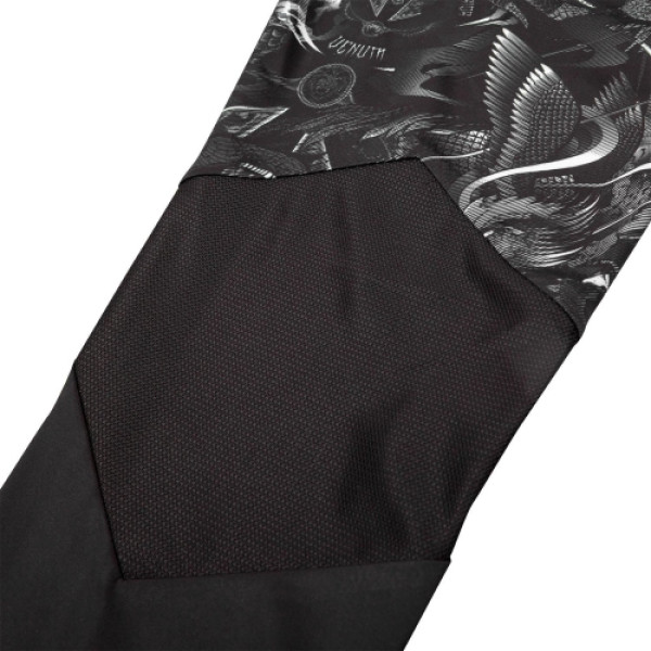 Компресійні штани Venum Art Spats Black White