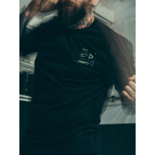 Футболка MANTO T-shirt Ahead Black