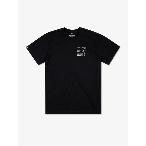 Футболка MANTO T-shirt Ahead Black