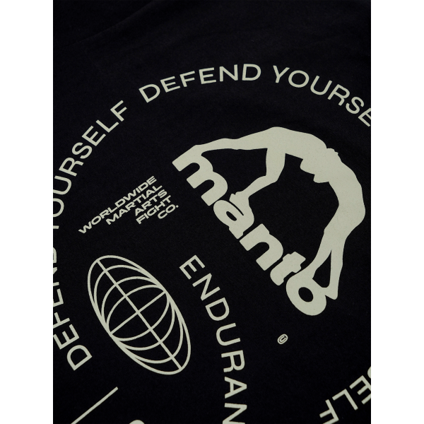 Футболка MANTO T-shirt Ahead Black