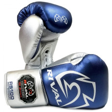 Боксерські рукавиці Rival RS100 Professional Sparring Gloves Blue Silver