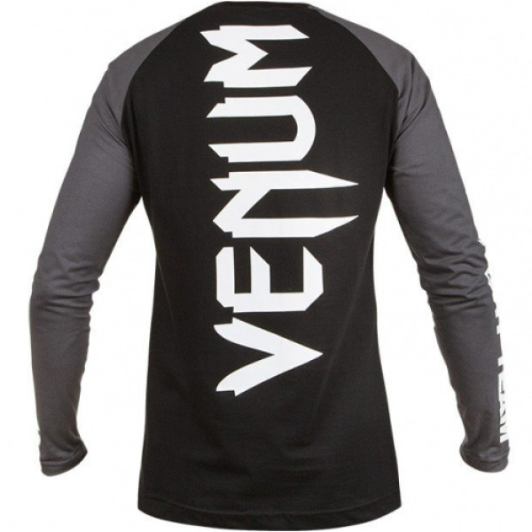 Лонгслів Venum Pro Team 2.0 Long Sleeve T-Shirt Black Grey