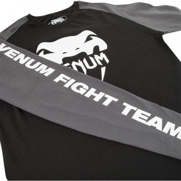 Лонгслів Venum Pro Team 2.0 Long Sleeve T-Shirt Black Grey
