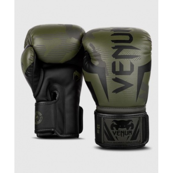 Боксерські рукавиці Venum Elite Boxing Gloves Khaki Camo