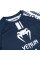 Рашгард Venum Logos Short Sleeves Rashguard Navy Blue White