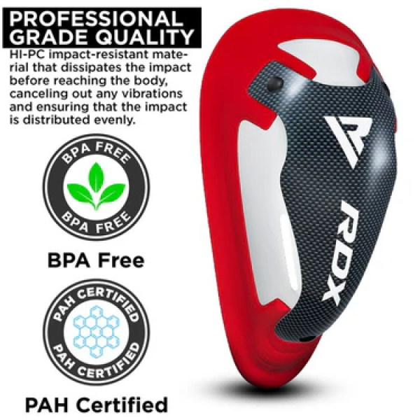 Захист паху RDX 1N Gel Groin Protection Cup WhiteRed
