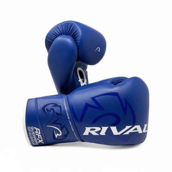 Боксерські рукавиці Rival RFX-Guerrero Pro Fight Gloves HDE-F Blue