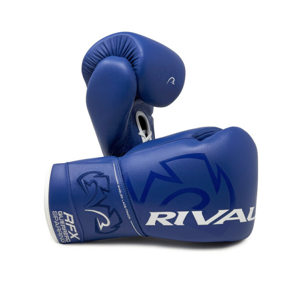 Боксерські рукавиці Rival RFX-Guerrero Pro Fight Gloves HDE-F Blue