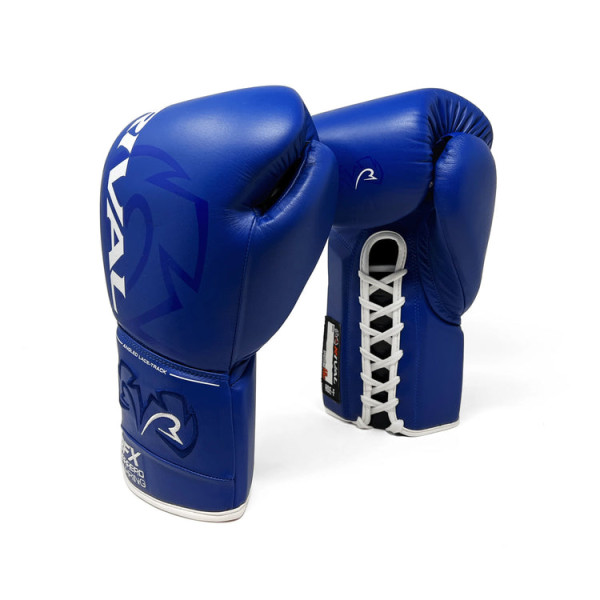 Боксерські рукавиці Rival RFX-Guerrero Pro Fight Gloves HDE-F Blue