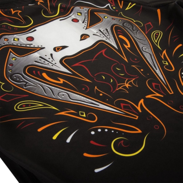 Рашгард Venum Santa Muerte 2.0 Rashguard Long Sleeves Black