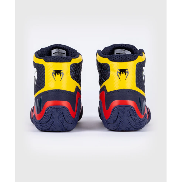 Борцівки Venum Elite Wrestling Shoes Blue Yellow