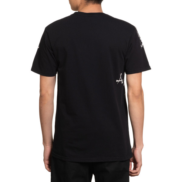 Футболка Affliction Crows Tee Black
