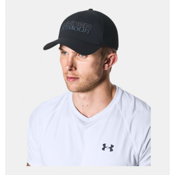Бейсболка Under Armour Sportstyle Mesh Cap Black