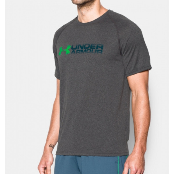 Футболка Under Armour Tech™ Fade Away T-Shirt Carbon Heather
