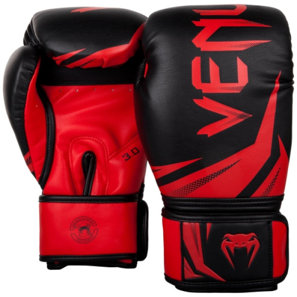 Боксерські рукавиці Venum Challenger 3.0 Boxing Gloves Black Red