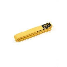 Дитячий пояс для кімоно MANTO Kids Belt BJJ Tag Yellow
