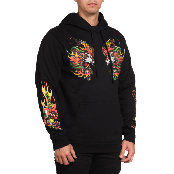 Худі Affliction Fire Guide Po Hood Black