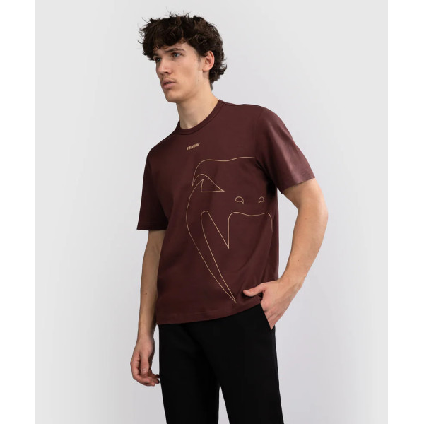 Футболка Venum Giant Connect T-Shirt - Chocolate Brown