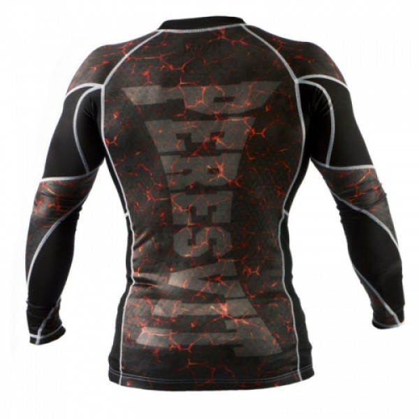 Рашгард Peresvit Immortal Silver Force Rashguard Long Sleeve Lava
