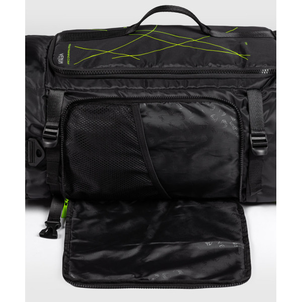 Сумка-рюкзак Venum Training Camp 4.0 Sports Bags Black Neon Green